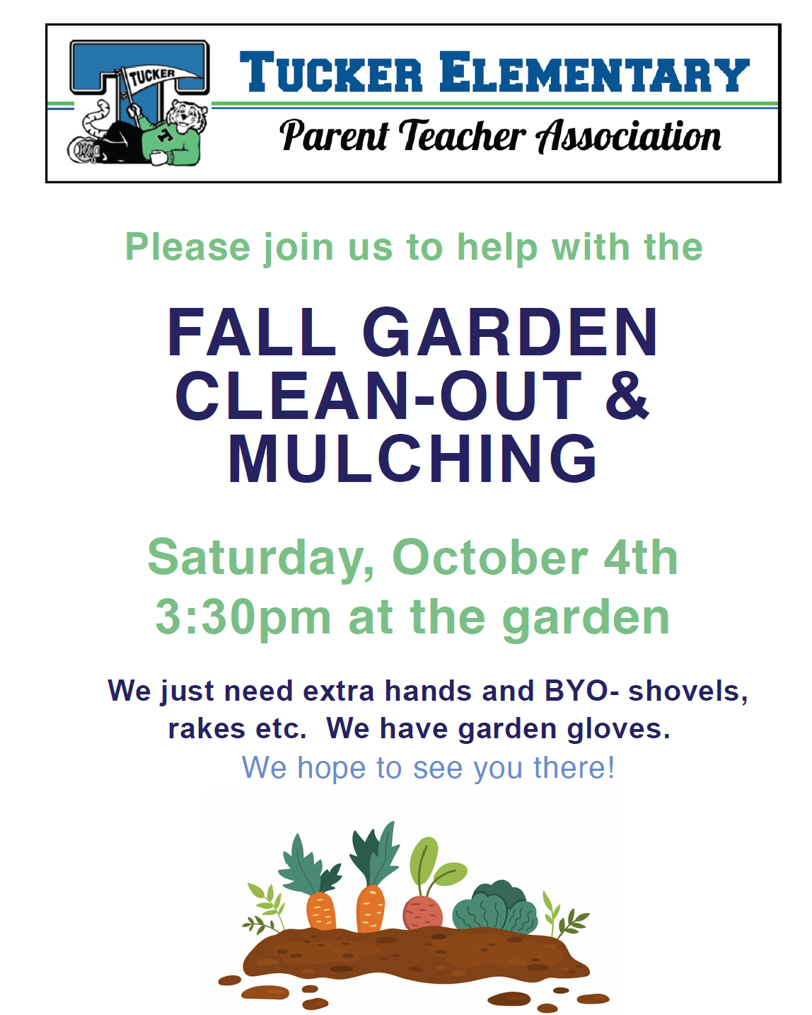 Tucker Fall Garden Clean Out