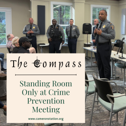 Standing Room Only at Crime Prevention Meeting