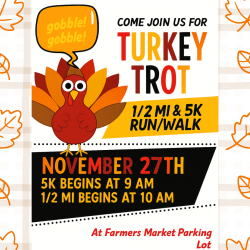 Gobble ‘Til You Wobble: Cameron Station’s 5th Annual Turkey Trot! 